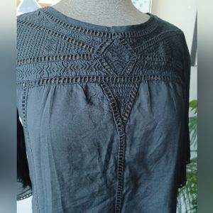 Amuse Society Harmony Embroidered Blouse